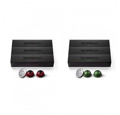 네스프레소 캡슐 VertuoLine 하프 카페인토(3개 팩) + 스토미오(3개 팩)(VERTUOLINE 전용)