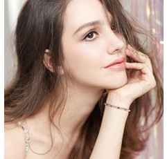 LOLIAS 여성을위한 10 6-8mm 천연 보석 팔찌 팩 남성용 작은 분쇄 된 돌 천연석 선언문 보호 차크라 팔찌 참 비즈 커플 스트레치 팔찌 쥬얼리