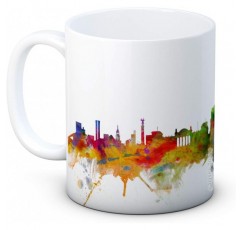 베를린 스카이라인, 독일 Deutschland Cityscape - 세라믹 커피 머그