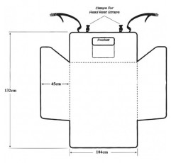 Hcmax 개 차량 카고 라이너 커버 애완 동물 시트 커버 매트 자동차 트럭에 대한 미끄럼 방지 방수 유니버설 지프 밴