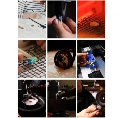 Ortak 925 스털링 실버 체인 탐닉 롱 드롭 수제 목걸이 뜨거운 유리 에나멜 펜던트 목걸이 여성을위한 스코틀랜드의 스코틀랜드 켈트 보석