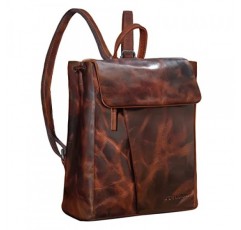 STILORD 'Anita' 가죽 백팩 여성용 소형 빈티지 시티 백팩 데이팟 for iPad 9.7 인치 백팩 핸드백 쇼핑 레저 정품 가죽으로 제작