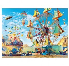 Ravensburger Carnival of Dreams 성인을 위한 1500피스 직소 퍼즐 - 16842 - 모든 조각은 독특하며 소프트클릭 기술로 조각이 완벽하게 맞습니다.