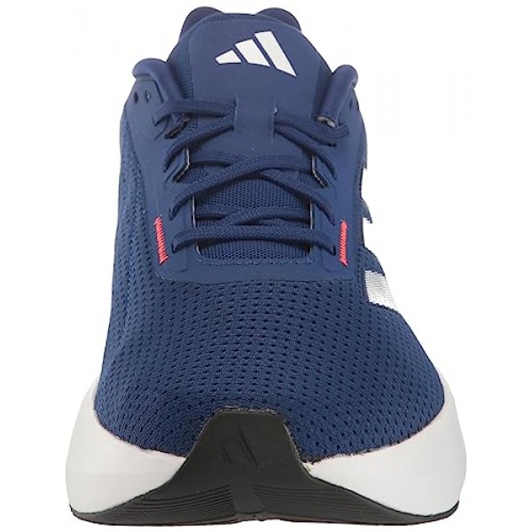 아디다스 남성 Duramo SL 스니커즈, Victory 블루/화이트/솔라 레드, 10 와이드