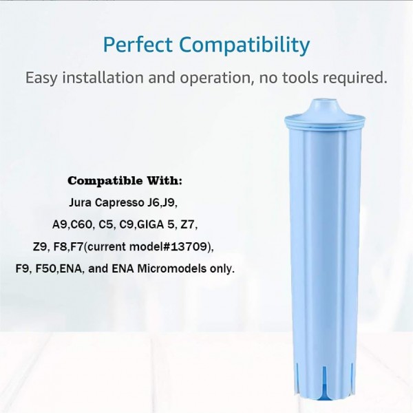 Jura Clearyl Blue 71445, 67879, ENA3, ENA5, J6, J9, J95, 3팩용 커피 머신 워터 필터 교체