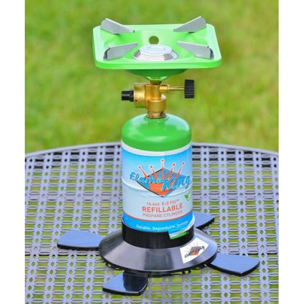 안전과 안정성을 위한 1LB 및 1/2LB 프로판 캐니스터용 Flame King YSN1LBB 프로판 베이스