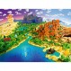 Ravensburger World of Minecraft 성인용 1500피스 직소 퍼즐 - 17189 - 모든 조각은 독특하며 소프트클릭 기술로 조각이 완벽하게 맞습니다.