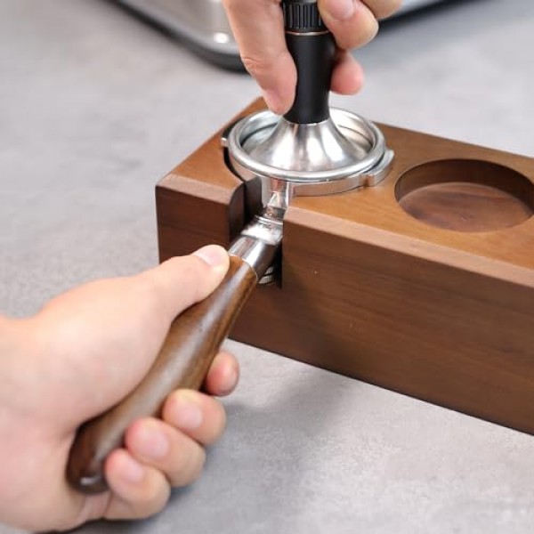 Breville 이중 보일러 Oracle과 호환되는 58mm Bottomless Portafilter, Oracle Touch 2 이어, 58mm 필터 바구니 용량 22g