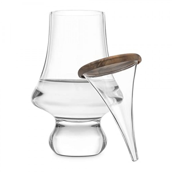 Final Touch 위스키 드로퍼 세트 - 워터 드로퍼 및 유리