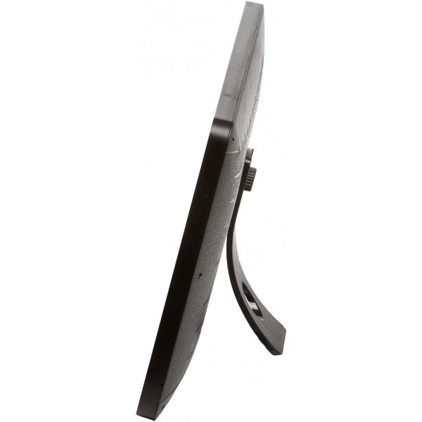 Masjidal Next Gen 14 Athan Clock Frame-Sync with local Masjid, Quran Dikhr Hadith 벽 이슬람 기도 시계 장식 Azan Adhan Clock Black 14 인치