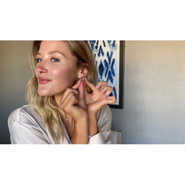 LOLIAS 4 쌍 14K 골드 도금 소형 후프 귀걸이 여성용 남성용 CZ Huggies 귀걸이 저자 극성 연골 소형 후프 귀걸이 피어싱 6 mm 8 mm 10 mm 12 mm