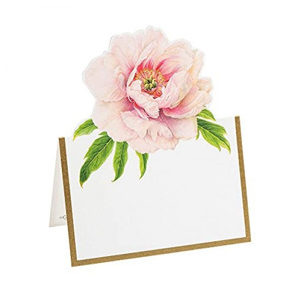 Caspari 블러쉬 다이컷 좌석표 - 8개 세트