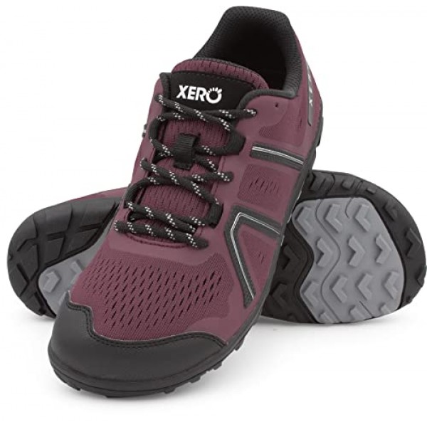 Xero Shoes Mesa Trail - 맨발에서 영감을 받은 가벼운 미니멀리스트 트레일 러닝화입니다. 제로 드롭 스니커즈
