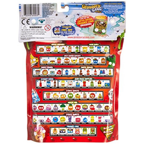 Grossery Gang The Season 1 대형 팩, 멀티 컬러