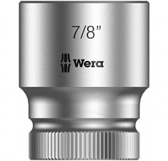 Wera Zyklop 8790 HMC 1/2 소켓, 육각 머리 7/8 x 길이 37mm