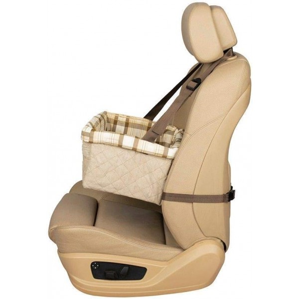 PetSafe 해피 라이드 퀼팅 펫 시트, 자동차 및 트럭용 부스터 도그 시트, 최대 8kg의 애완동물용, 소형, 퀼트 최대 8kg 퀼트