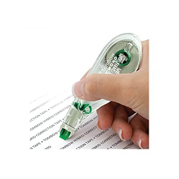 톰보우 68721 MONO 하이브리드 수정 테이프, 10팩. 즉각적인 교정을 위한 사용하기 쉬운 어플리케이터