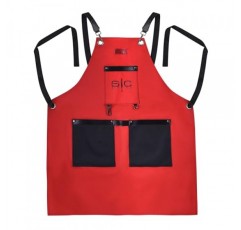 Stylecraft 헤어 커팅 앞치마, 헤비 웨이트, 방수, 전문 이발소 크로스 백 스트랩 및 포켓