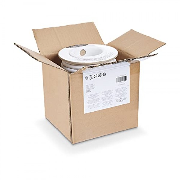 Amazon Basics 스피커 케이블 - 12AWG(2.05mm) 99.9% 무산소 구리 30.5m 빨간색 검정색