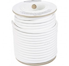 Amazon Basics 스피커 케이블 - 12AWG(2.05mm) 99.9% 무산소 구리 30.5m 빨간색 검정색