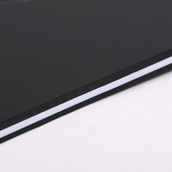 Musiclily 8 홀 기타 텔레캐스터 픽가드 험버커 HH 미국/멕시코 제작 펜더 표준 텔레캐스터 모던 스타일, 3 플라이 블랙