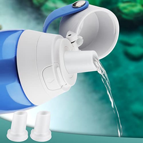 2pcs 물린 밸브 교체, 물병 마우스피스 교체 물 밸브 Brita 필터 물병 교체 용 Brita 필터링 된 물병 교체와 호환 가능