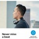 Sennheiser Momentum Wireless 3 리퍼브 상품 - 자동 온/오프, 스마트 일시 중지 및 Smart Control 앱이 있는 노이즈 캔슬링 헤드폰, Alexa 통합 블랙