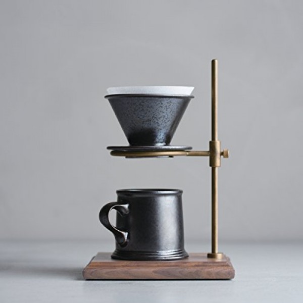 KINTO SCS-S01 27523 브루어, 4컵, 블랙, 커피, 핸드 드립, 식기세척기 사용 가능