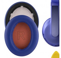 Anker Soundcore Life Q10, Q10, Life 2 NEO BT 헤드폰 이어 쿠션, 헤드셋 이어패드, 이어 컵 커버 수리 부품(블루/오렌지)용 Geekria QuickFit 교체용 이어 패드