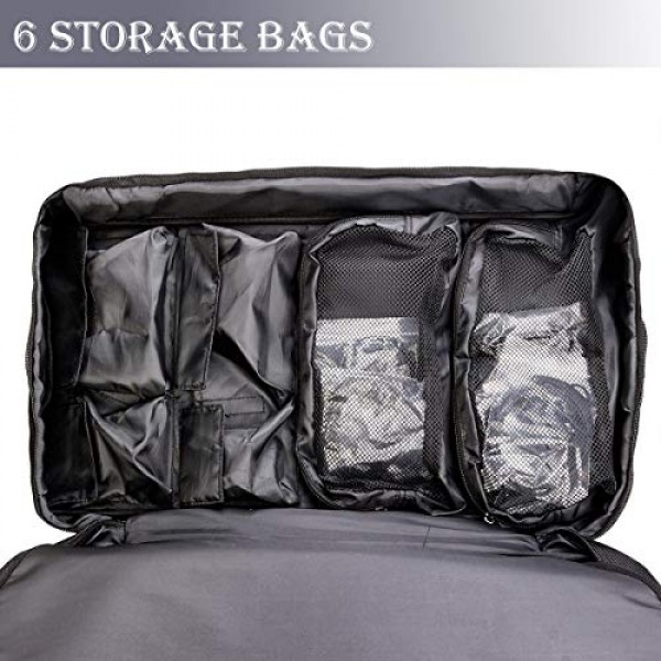 Retevis 양방향 라디오 휴대용 케이스, 휴대용 파우치 호환 H-777 RT22 RT22S RT21RT68 RT29 Baofeng Motorola Midland pxton 워키 토키 야외 보관 여행용 핸드백(1팩)