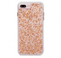 Case-Mate - iPhone 7 Plus 케이스 - Karat - 메탈릭 로즈 골드 하이라이트 - iPhone 7 Plus/6s Plus/6 Plus용 - 로즈 골드