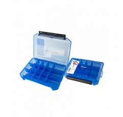 Gamakatsu G3200 G-박스, 슬릿 폼 유틸리티 케이스, 3202, 파란색, 원사이즈