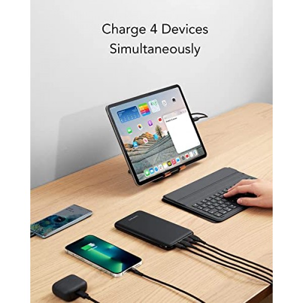 Charmast 전원 공급 전원 은행 26800mAh, PD 전원 은행, 18W USB C 휴대용 충전기 빠른 충전 3.0 배터리 팩 MacBook, iPad, iPhone, Samsung, Pixel, 기타 휴대폰, 태블릿과 호환 가능