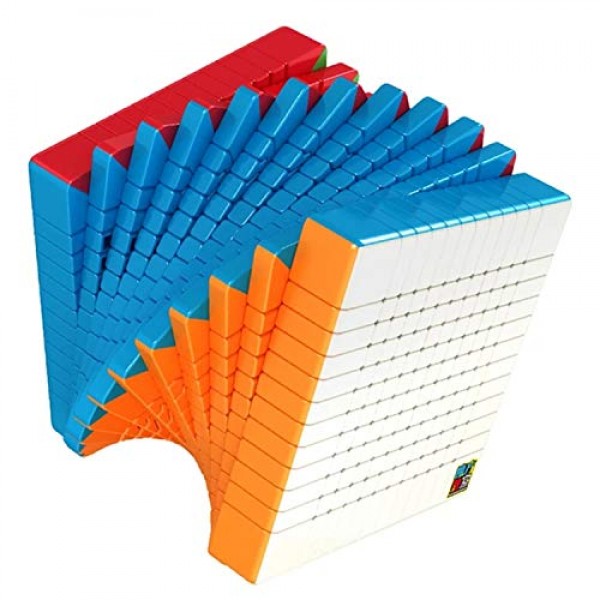 LiangCuber Moyu Meilong 12x12 스피드 큐브 스티커 없음, Moyu Cubing 교실 MoFang JianShi MFJS 12x12x12 매직 큐브 93mm 퍼즐 장난감