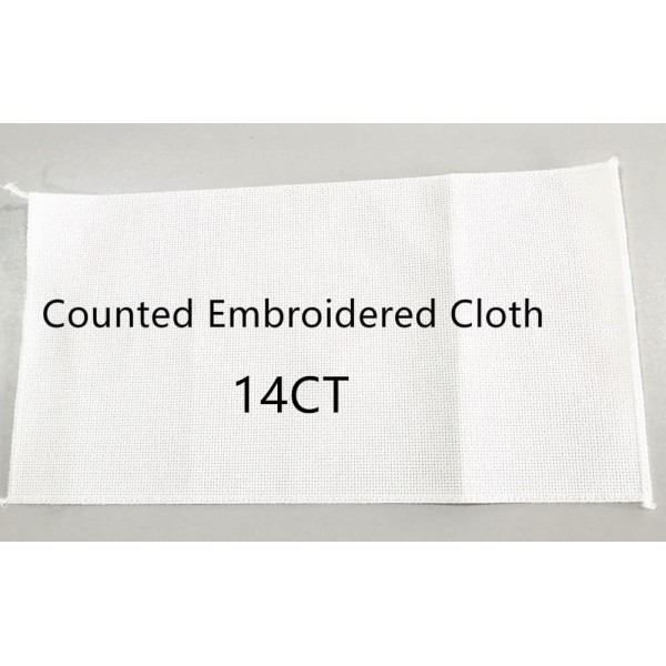 CaptainCrafts Hot New Releases DIY 아트 크로스 스티치 키트 Needlecraft 패턴 자수 키트 - 풍선이 있는 어린 소녀(흰색)