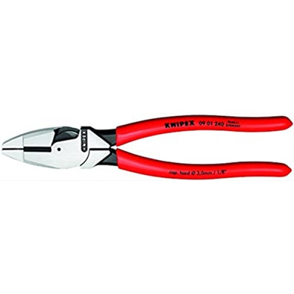 Knipex Tools LP - 0901240SBA 9.5인치 초고 레버리지 라인맨 플라이어