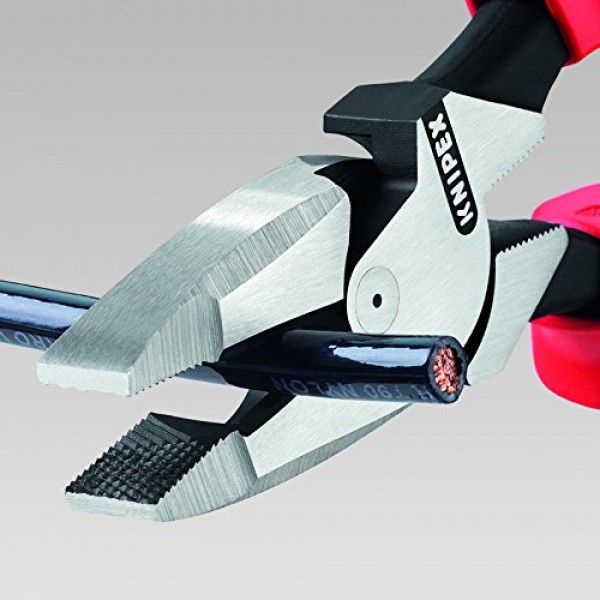 Knipex Tools LP - 0901240SBA 9.5인치 초고 레버리지 라인맨 플라이어