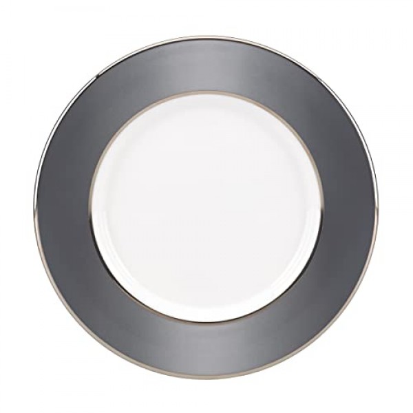 레녹스 다리우스 실버 접시, 0.35 LB, 회갈색/회색