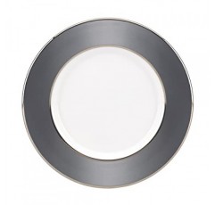 레녹스 다리우스 실버 접시, 0.35 LB, 회갈색/회색