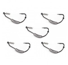 하모니 낚시 - Razor 시리즈 웨이트 스윔베이트 후크(5팩)