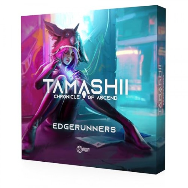 Tamashii: Chronicle of Ascend Edgerunners 미니어처 - 테이블탑 게임, 공상과학 전략 게임, 14세 이상, 1-4인용, 45-90분 플레이 시간, 제작을 위한 절묘한 판타지 피규어