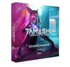 Tamashii: Chronicle of Ascend Edgerunners 미니어처 - 테이블탑 게임, 공상과학 전략 게임, 14세 이상, 1-4인용, 45-90분 플레이 시간, 제작을 위한 절묘한 판타지 피규어