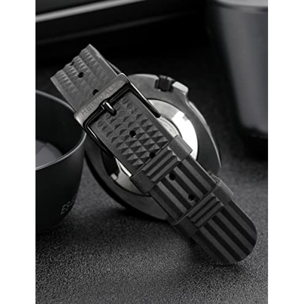 Heimdallr 44mm 스테인레스 스틸 남성용 자동 시계, 사파이어 크리스탈 NH35A 무브먼트 다이브 시계, Super-Luminova C3, 200미터 방수