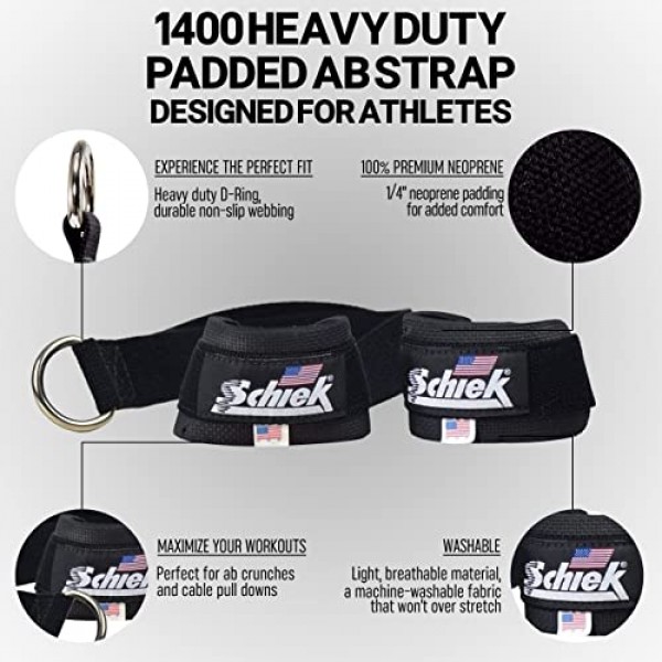 Schiek 나일론 Ab 스트랩