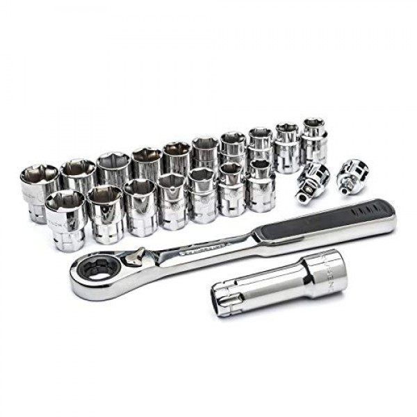 기어렌치 21개 3/8 드라이브 6포인트 Pass-Thru™ 도구 세트, SAE/미터법 - 8921