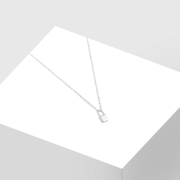 SOFIA MILANI - 여성용 목걸이 925 실버 - 잠금 펜던트 - 50373