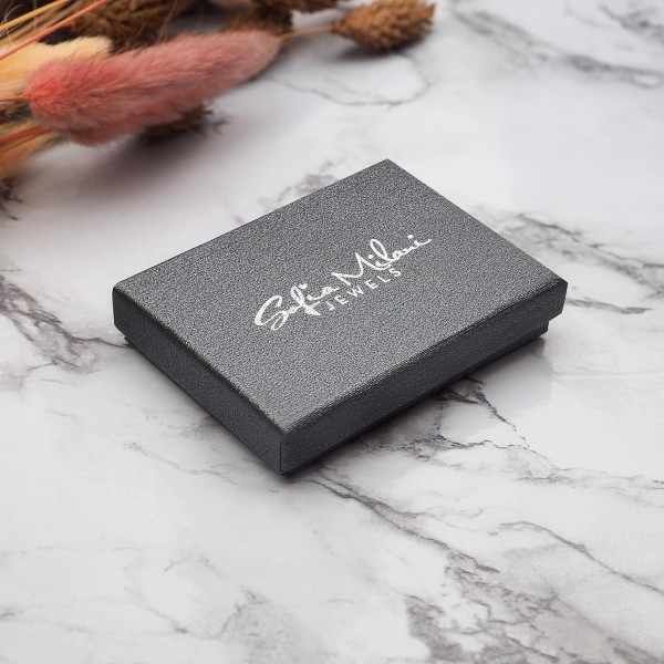 SOFIA MILANI - 여성용 목걸이 925 실버 - 잠금 펜던트 - 50373