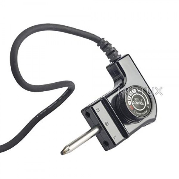 MIRTUX CTW-300 250V 10A 그릴 케이블(온도 조절 장치 포함), 다양한 모델 Jata, Princess, Fagor 등에 적합