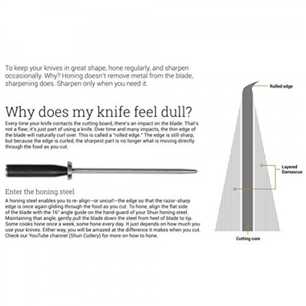 Shun Cutlery Premier Grey Chef's 8