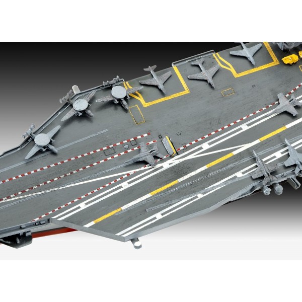 Revell 05814 - 모델 키트 - U.S.S. 1:1200 스케일의 니미츠(CVN-68)